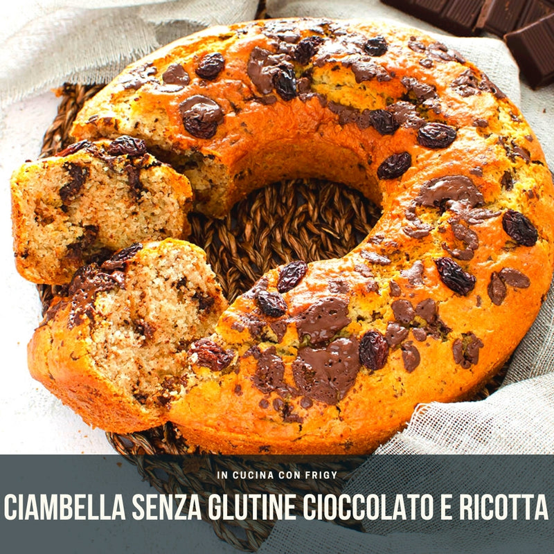 Come realizzare una ciambella senza glutine con ricotta e cioccolato nella friggitrice ad aria