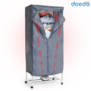 Asciugatrice elettrica portatile a 2 altezze “Perfect dry”