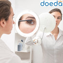 Specchio con lente d’Ingrandimento LED “Precision”