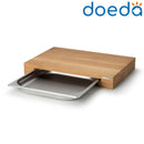 Tagliere con cassetto in acciaio inox “Evolution Cut Board”