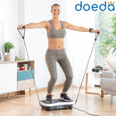 Piattaforma vibrante di allenamento con accessori e manuale per esercizi “Fit Power”