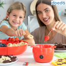 Macchina per fare gommose e fonduta di cioccolato 2 in 1 “Party Time”