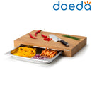 Tagliere con cassetto in acciaio inox “Evolution Cut Board”