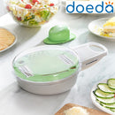 Grattugia multifunzione 6 in 1 con ricettario “GrattAffetta”