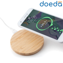 Caricabatterie senza fili in Bambù “Eco Power”