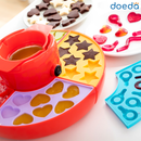 Macchina per fare gommose e fonduta di cioccolato 2 in 1 “Party Time”