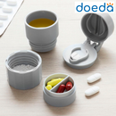Portapillole con taglia e tritapillole 5 in 1 “PillPro”