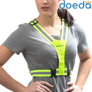 Imbracatura catarifrangente con LED “Fluo”