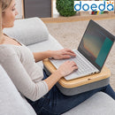 Scrivania portatile con vassoio e portaoggetti “Case”