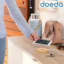 Caricabatterie senza fili in Bambù “Eco Power”