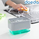 Dispenser di sapone 2 in 1 da cucina “Shiny”