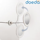 Specchio con lente d’Ingrandimento LED “Precision”