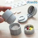 Portapillole con taglia e tritapillole 5 in 1 “PillPro”