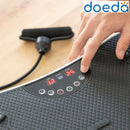 Piattaforma vibrante di allenamento con accessori e manuale per esercizi “Fit Power”