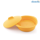 Vaporiera in silicone multifunzione con ricettario “Steam Food”