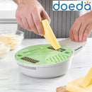 Grattugia multifunzione 6 in 1 con ricettario “GrattAffetta”