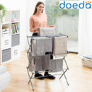 Stendibiancheria in metallo, pieghevole ed estensibile a 3 altezze (11 sbarre) “Gulliver”