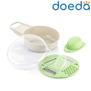 Grattugia multifunzione 6 in 1 con ricettario “GrattAffetta”