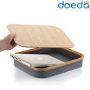 Scrivania portatile con vassoio e portaoggetti “Case”