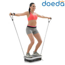 Piattaforma vibrante di allenamento con accessori e manuale per esercizi “Fit Power”