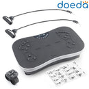 Piattaforma vibrante di allenamento con accessori e manuale per esercizi “Fit Power”