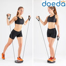 Pedana rotante cardio con guida agli esercizi “Up”