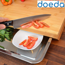 Tagliere con cassetto in acciaio inox “Evolution Cut Board”