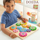 Gioco Montessori in legno “Ingranaggi”