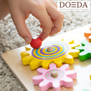 Gioco Montessori in legno “Ingranaggi”